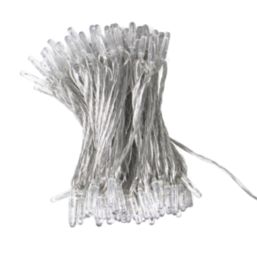ExtendLite 100 LED Indoor & Outdoor Ice White Connectable String Christmas Light Extension Kit
