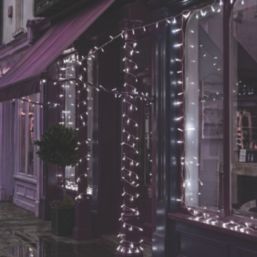 ExtendLite 100 LED Indoor & Outdoor Ice White Connectable String Christmas Light Extension Kit