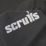 Scruffs  Short Sleeve Worker T-Shirt Black X Large 45.5" Chest