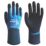 Wonder Grip WG-318 Aqua Gloves Blue Small