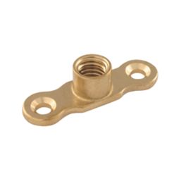 Tesla Female Munsen Ring Backplates M10 Brass 10 Pack