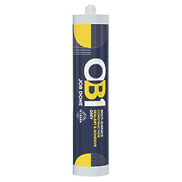 OB1  Multi-Surface Sealant & Adhesive Grey 290ml