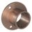 Rothley End Socket Antique Copper 25mm