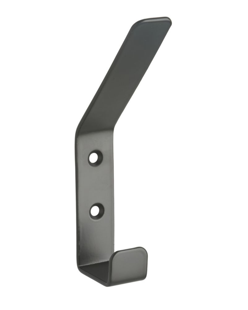 Decohooks Utility Hook Black 130mm - Screwfix