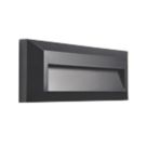 Saxby Pilot Outdoor LED Slim-Profile Brick Guide Light Surface-Mounted Black 2W 65lm