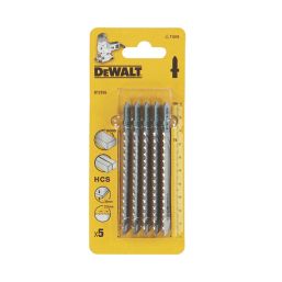 DEWALT T101B  Multi-Material Jigsaw Blades 100mm 5 Pack