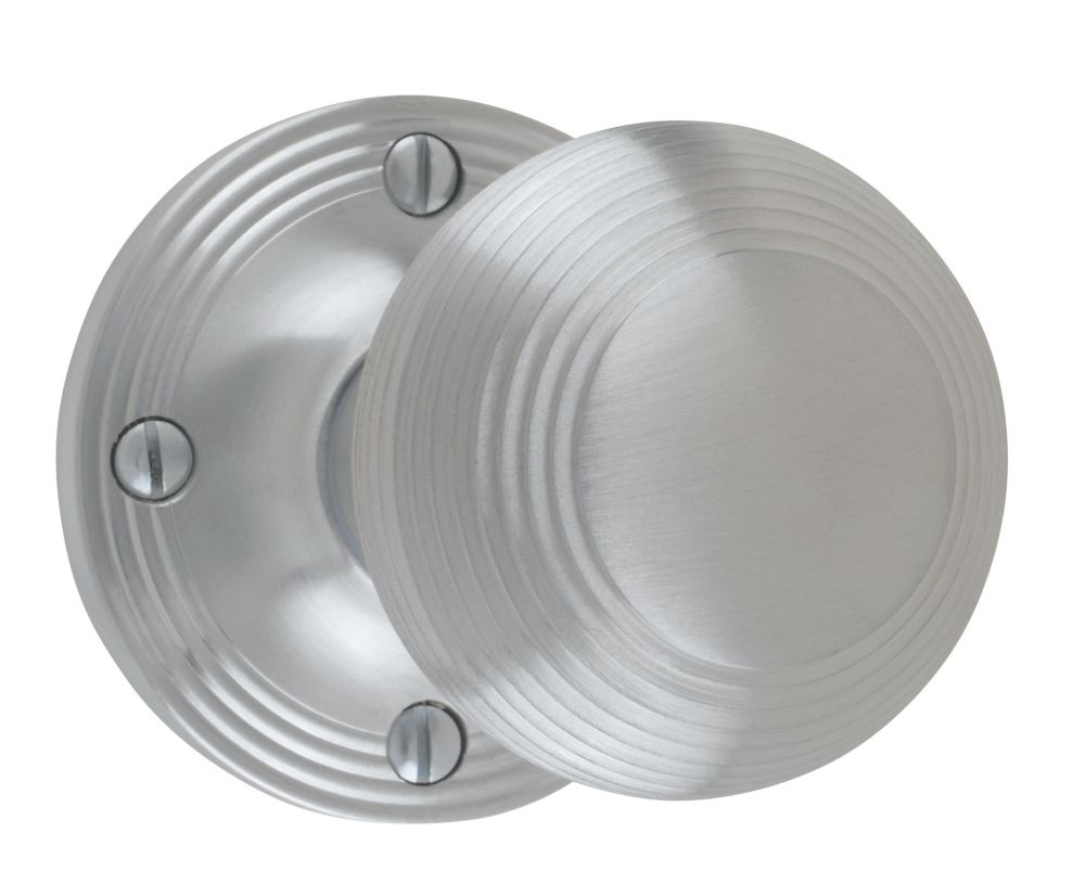 chrome internal door knobs