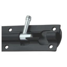 Smith & Locke Adjustable Barrel Gate Bolt Black 250mm