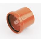 FloPlast Push-Fit Single Socket Underground Pipe Coupling 110mm