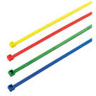 Cable Ties Red / Green / Blue / Yellow 200 x 4.5mm 200 Pack