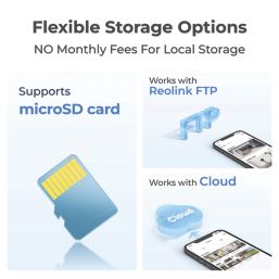 Reolink G450 Ranger Solar-Powered Black & Green Wired or Wireless 4K Indoor & Outdoor Cylinder Security Camera