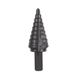 Milwaukee Straight Shank Multi-Material Cobalt Step Drill Bit 4mm - 20mm