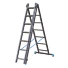 Mac Allister  Aluminium 4m Combination Ladder