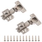 Eclipse 99016 Steel 105° Concealed Hinges 64mm 2 Pack