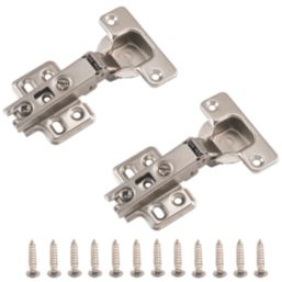 Eclipse 99016 Steel 105° Concealed Hinges 64mm 2 Pack