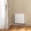 Flomasta 600mm x 600mm 3499BTU White Type 22 Convector Radiator