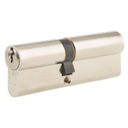 Union  6-Pin Euro Cylinder Lock 45-55 (100mm) Satin Nickel