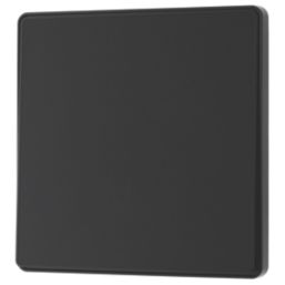 British General Evolve 20A 16AX 1-Gang Intermediate Light Switch Matt Black