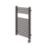 Flomasta 800mm x 500mm 853BTU Black Flat Electric Towel Radiator