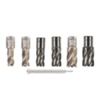 Milwaukee  Carbide Annular Cutter Set 6 Cores