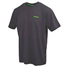 Apache Vancouver Short Sleeve T-Shirt Charcoal Grey X Large 47" Chest