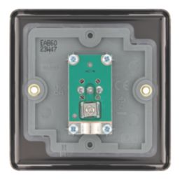 LAP  1-Gang F-Type Coaxial TV / FM Socket Antique Brass