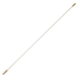 Bailey 12mm White Drain Rod Button Lock 1m