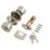 ERA  Door Handle Set Satin Stainless Steel 67mm