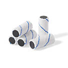 Harris Trade  Gloss Jumbo Mini Roller Sleeves Multipurpose 4" x 34mm 5 Pack