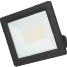 Luceco Essence Outdoor LED Floodlight with Ball Joint Black 50W 5250lm
