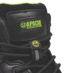 Apache Cranbrook Size 12  Black Waterproof  Safety Boots