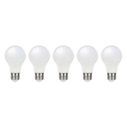 LAP  E27 A60 LED Light Bulb  806lm 7.3W 5 Pack