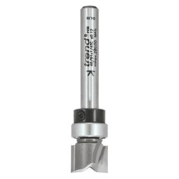 Trend 46/91X1/4TC 1/4" Straight Router Cutter 12.7mm x 9.5mm