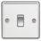 Knightsbridge  10AX 1-Gang Intermediate Switch Polished Chrome