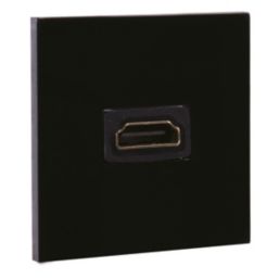 LAP Modular HDMI Socket Black - Screwfix