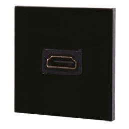 LAP Modular HDMI Socket Black - Screwfix