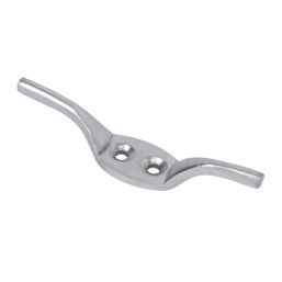 Essentials Cleat Hooks Satin Chrome 75mm 10 Pack