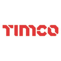 Timco 10100INH Hex Socket Thread Cutting Timber Screws 10mm x 100mm 10 Pack
