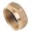 Midbrass  Brass BSP Blank Nut 3/4"