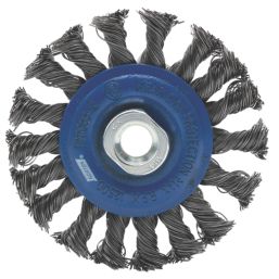 Norton  Multi-Material Twisted Knotted Wire Wheel 115mm (4 1/2")
