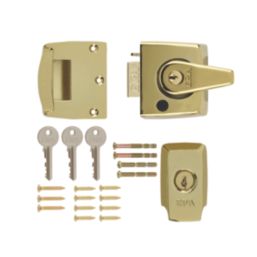 ERA 1830-31  Double Locking Night Latch Brass 40mm Backset