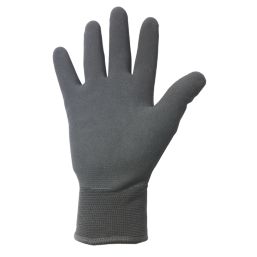 Site  Thermal Nitrile Gloves Black Medium