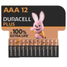 Duracell Plus AAA 1.5V Alkaline Batteries 12 Pack