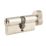 Union 6-Pin Thumbturn Euro Cylinder Lock 35-35 (70mm) Satin Nickel