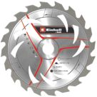 Einhell TCT SAWBL.M-THIN Wood/Plastic TCT Circular Saw Blade 165mm x 20mm 24T