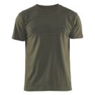 Blaklader 3D Short Sleeve T-Shirt Forest Night X Large 43" Chest