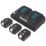 Makita DLX6068PT 18V 3 x 5.0Ah Li-Ion LXT  Cordless 6-Piece Kit