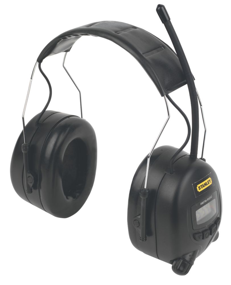 Stanley SY360 AM FM Radio Ear Defenders 31dB SNR