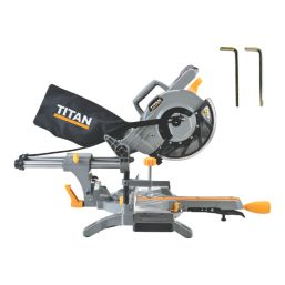 Titan TTB1363MSW 210mm  Electric Single-Bevel Sliding Mitre Saw 220-240V