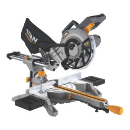 Titan TTB1363MSW 210mm  Electric Single-Bevel Sliding Mitre Saw 220-240V